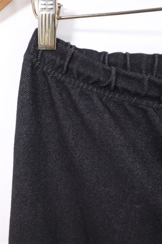 טייץ שחור בסטייל גינס-M-L