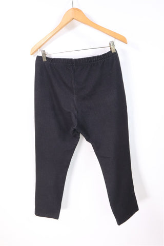 טייץ שחור בסטייל גינס-M-L