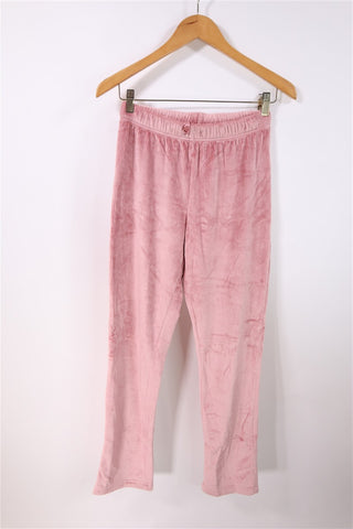 חליפת פיג'מה קטיפתית בורוד-XS-S