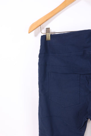 מכנסיים 7/8 בכחול- M-L