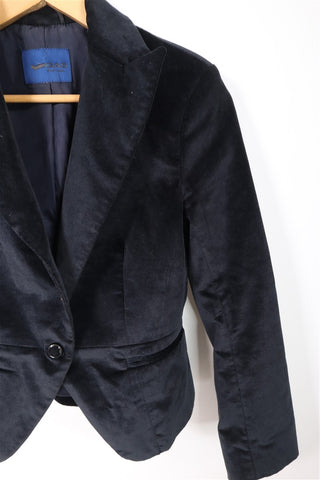 גקט קטיפה בשחור- S-XS