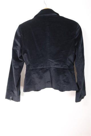 גקט קטיפה בשחור- S-XS