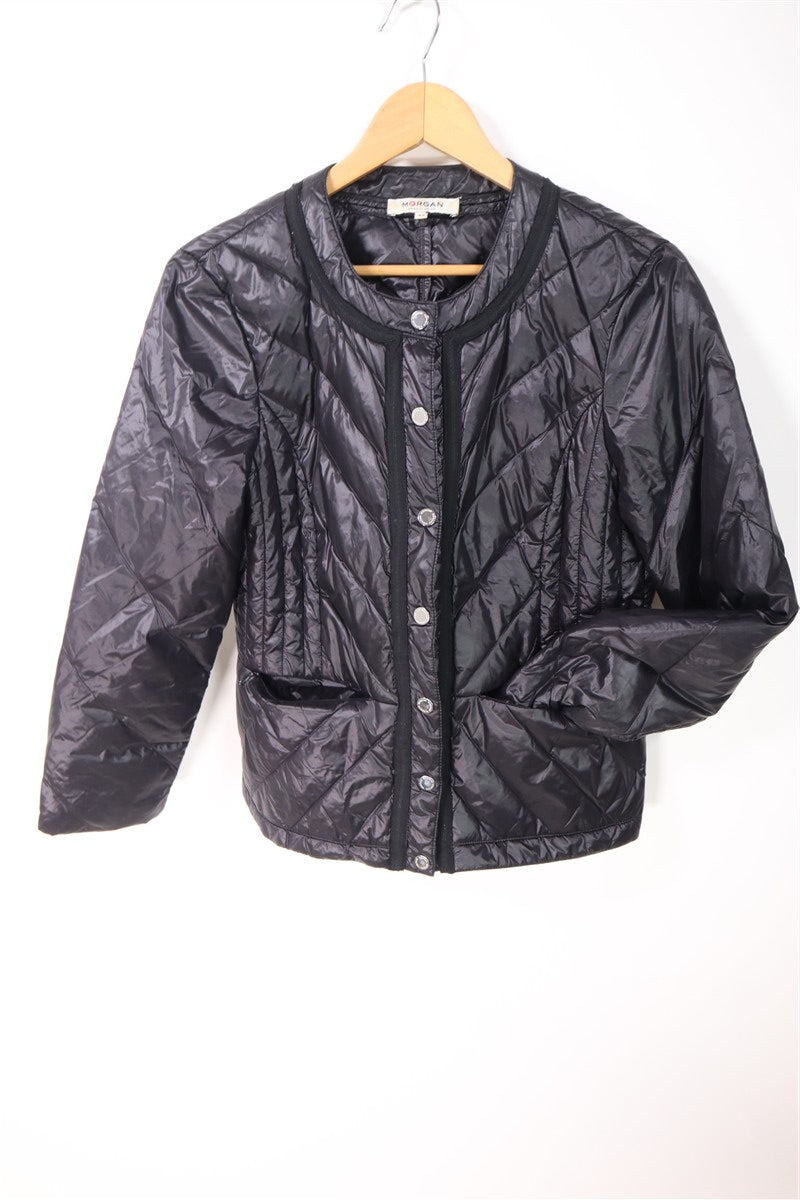 מעיל פוך MORGAN בשחור- M-L