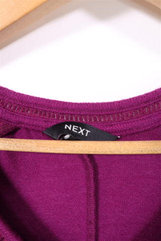 חולצת סריג מעוצבת בסגול- M-L