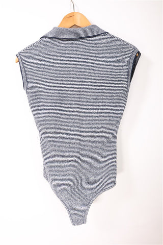 בגד גוף ZARA בשחור  ולבן- XS-M