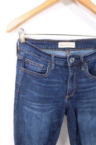 גינס GAP סקיני כחול כהה-S