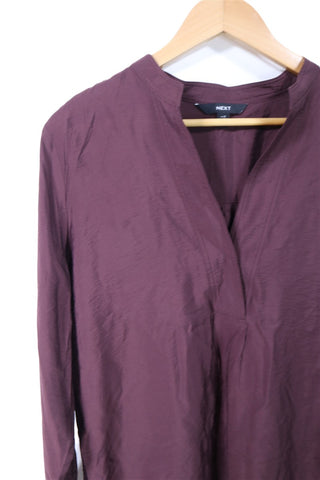 חולצה מעוצבת בחום מבריק- M-L