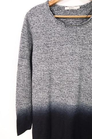 שמלת אומברה סריג אוברסייז-S-M