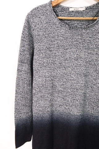 שמלת אומברה סריג אוברסייז-S-M