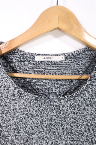 שמלת אומברה סריג אוברסייז-S-M