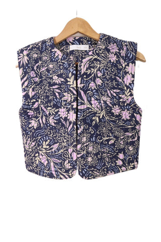 וסט MANGO פרחוני-XS-S