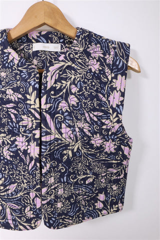 וסט MANGO פרחוני-XS-S