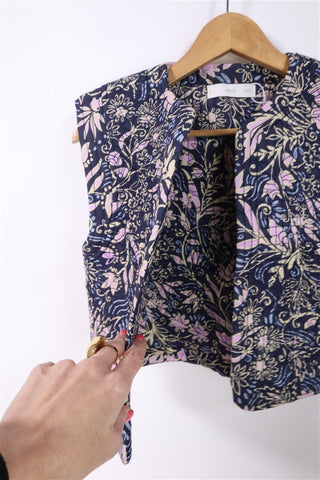 וסט MANGO פרחוני-XS-S