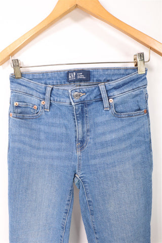 גינס GAP ישר כחול בהיר-XS-S