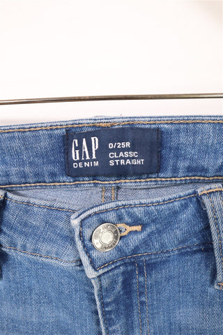 גינס GAP ישר כחול בהיר-XS-S