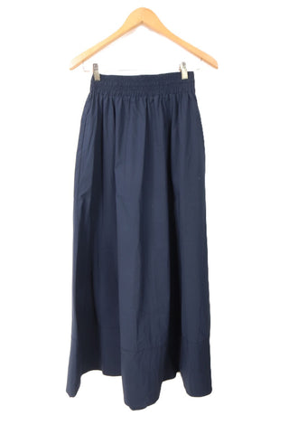 חצאית מעוצבת בכחול -S- M