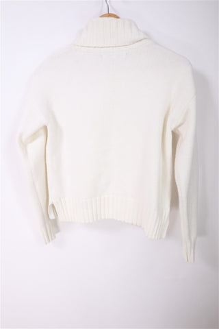 סריג גולף בלבן- S-M (Copy)