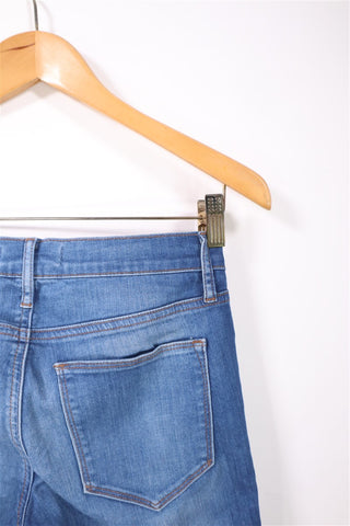 גינס GAP סקיני כחול משופשף -S