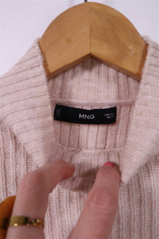 סריג MANGO בורוד פודרה- S-M