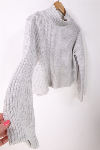 סריג גולף באפור- S-M