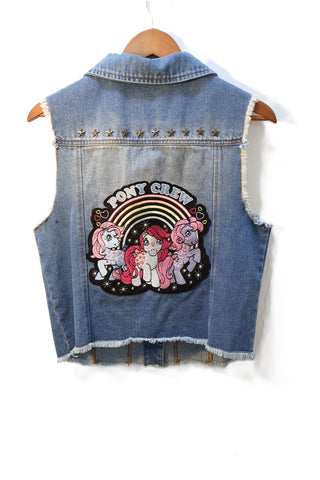 וסט גינס חד קרן- M