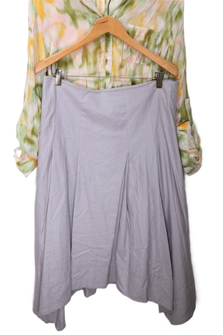 חצאית RONEN CHEN מעוצבת באפור - M-L