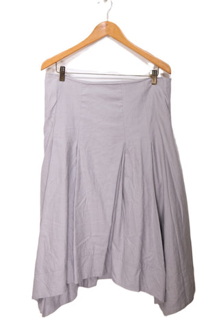 חצאית RONEN CHEN מעוצבת באפור - M-L