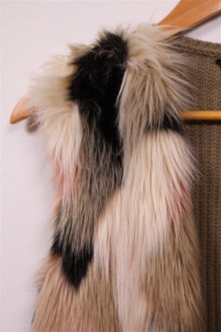 וסט פרוותי צבעוני - XS-M