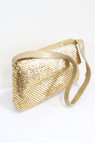 תיק וינטיג קטן וזהוב- OS