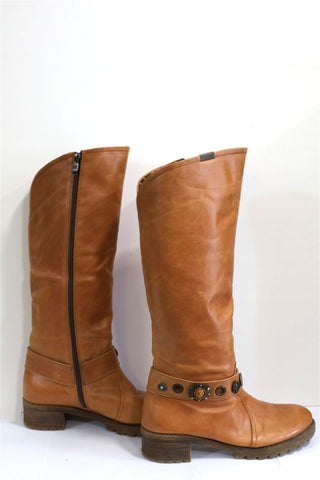 מגפיים ZIVA DOR מעוצבים בכאמל- מידה 40