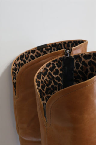 מגפיים ZIVA DOR מעוצבים בכאמל- מידה 40