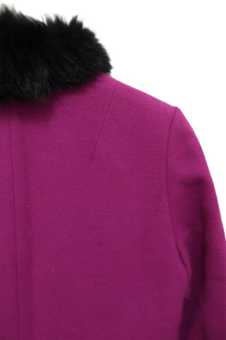 מעיל מעוצב סגול-M-L