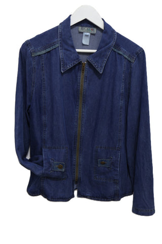 חולצת גקט וינטיג גינס - L