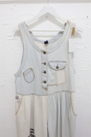 אוברול גינס וינטיג- XS-M