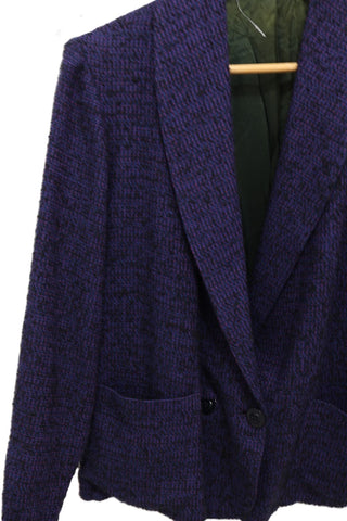 גקט וינטיג בכחול סגול-M-XL