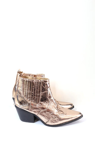 נעל מגפון בוקרים מוזהב- מידה 37