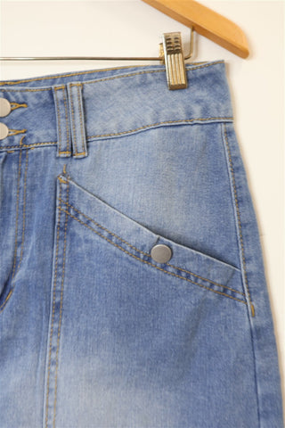 חצאית גינס בתכלת-L