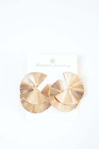 עגילים חדשים מוזהבים- OS