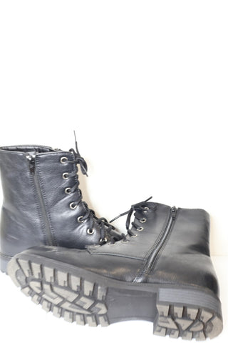 נעלי טראק גבוהות בשחור-מידה 40