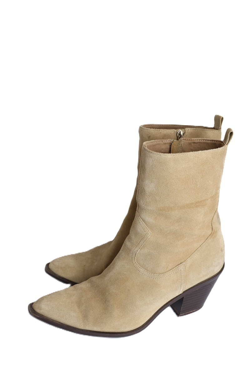 נעל מגפון בוקרים זמש במוקה- מידה 40