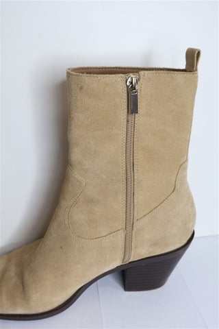 נעל מגפון בוקרים זמש במוקה- מידה 40