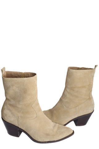 נעל מגפון בוקרים זמש במוקה- מידה 40