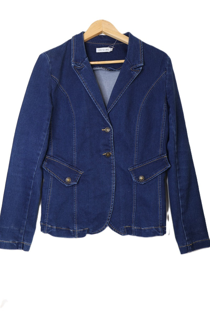 גקט גינס  ICE CUBE כחול- L