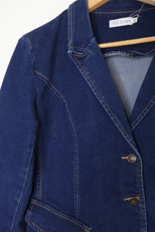 גקט גינס  ICE CUBE כחול- L