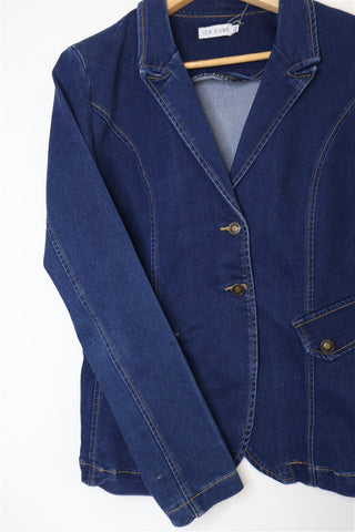 גקט גינס  ICE CUBE כחול- L