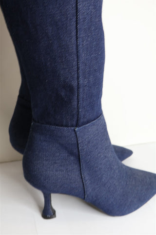 מגפיים חדשים מעוצבים בגינס - מידה 40