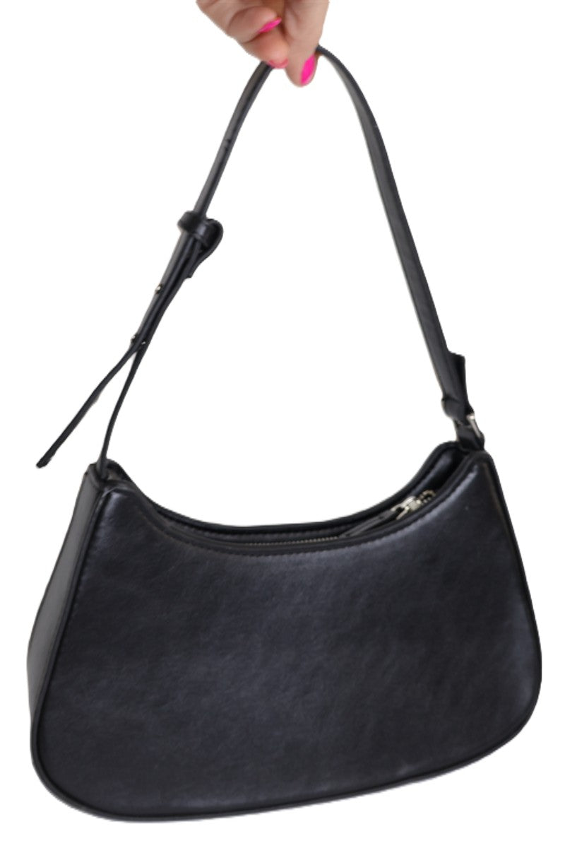 תיק צד MANGO בשחור-OS