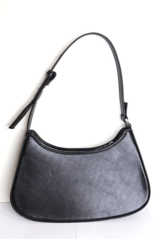 תיק צד MANGO בשחור-OS