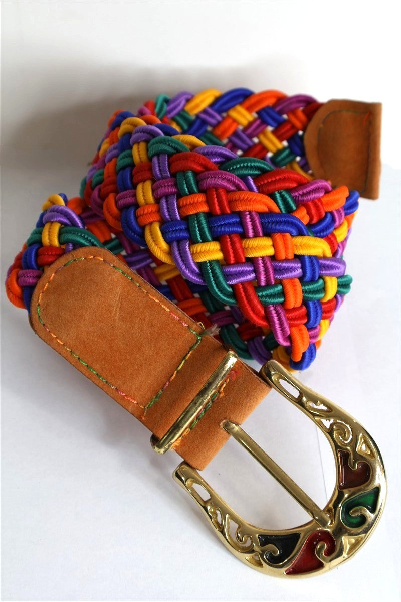 חגורת וינטיג צבעונית- XS-S