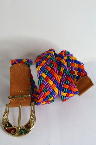 חגורת וינטיג צבעונית- XS-S